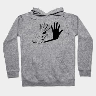 Rabbit Hand Shadow Hoodie